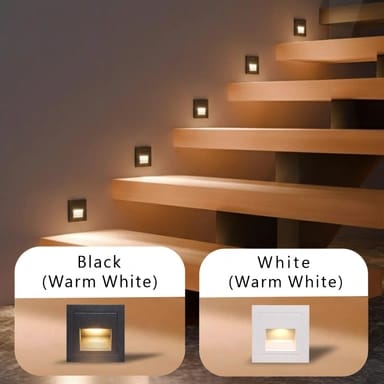 LED foot lights for stairs and pathway lighting indoor outdoor