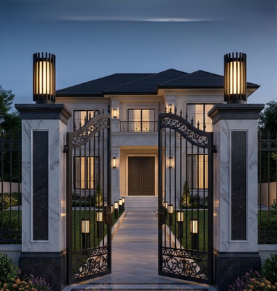 Gate Lights – Stylish Outdoor Pillar & Entrance Lighting