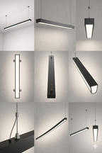 1200mm Linear Profile Light 1201  Indoor GLOW MAHAL.