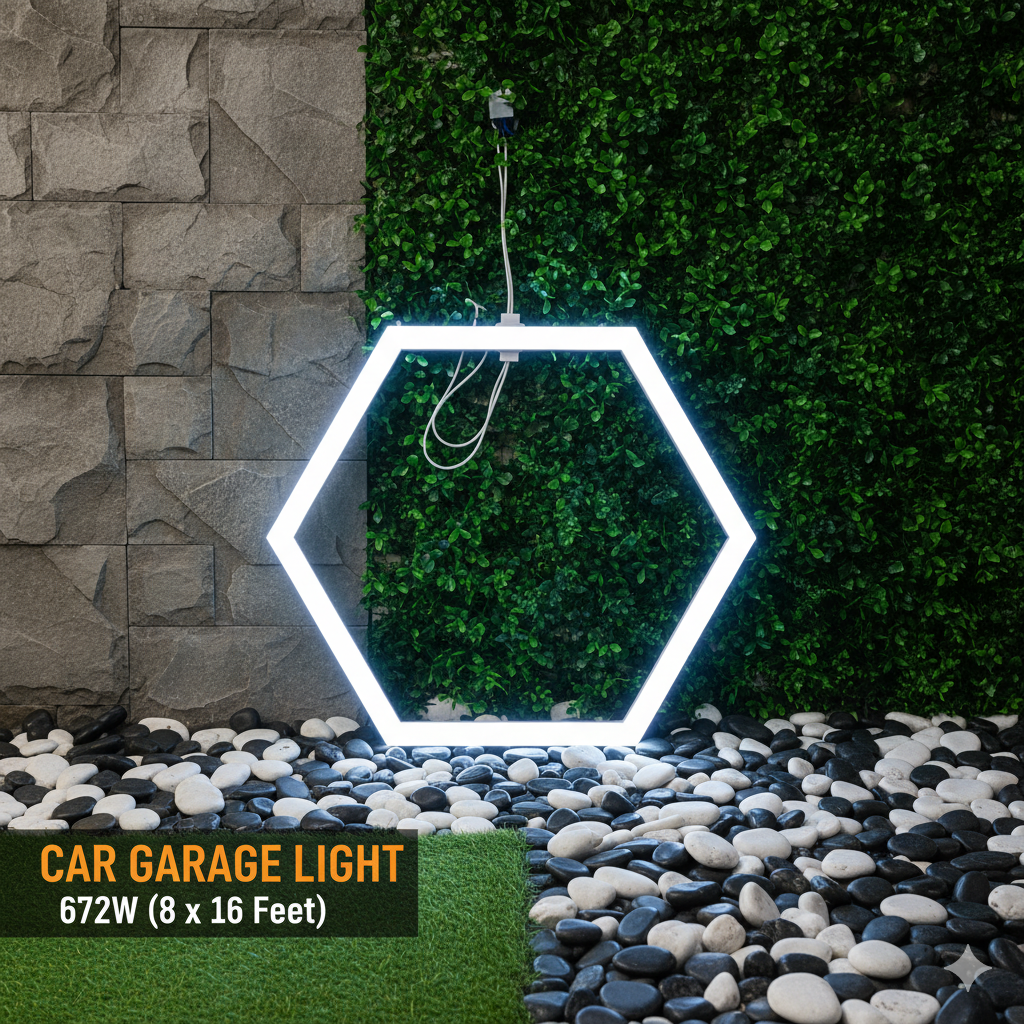 LED hexagon lights for gaming room