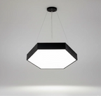 LED Hexagon Hanging Light l 600MM   GLOW MAHAL.